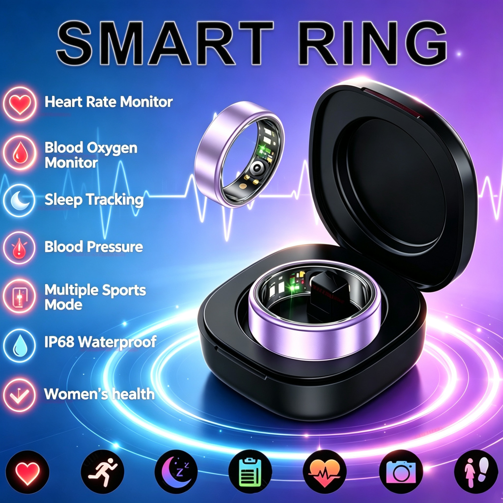Health Monitors - Anel Inteligente 2026 para Monitoramento de