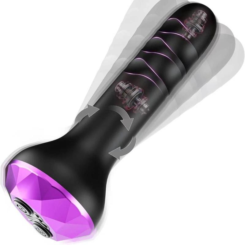 Massage - 【HB】1 unidade de vibrador anal rotativo,