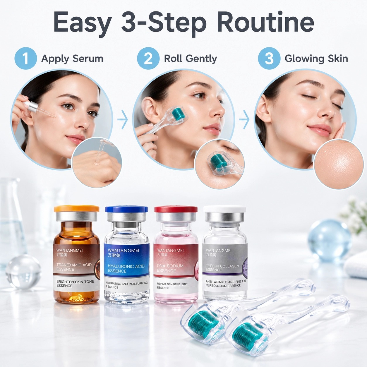 Ácido Tranexâmico, Ácido Hialu - Hyaluronic Acid Facial Serum avaliação e preço