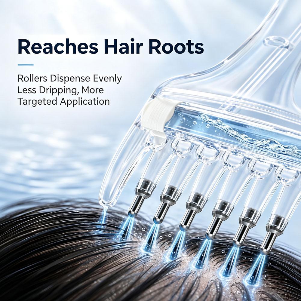 Pente transparente para aplica - Hair Care avaliação e preço