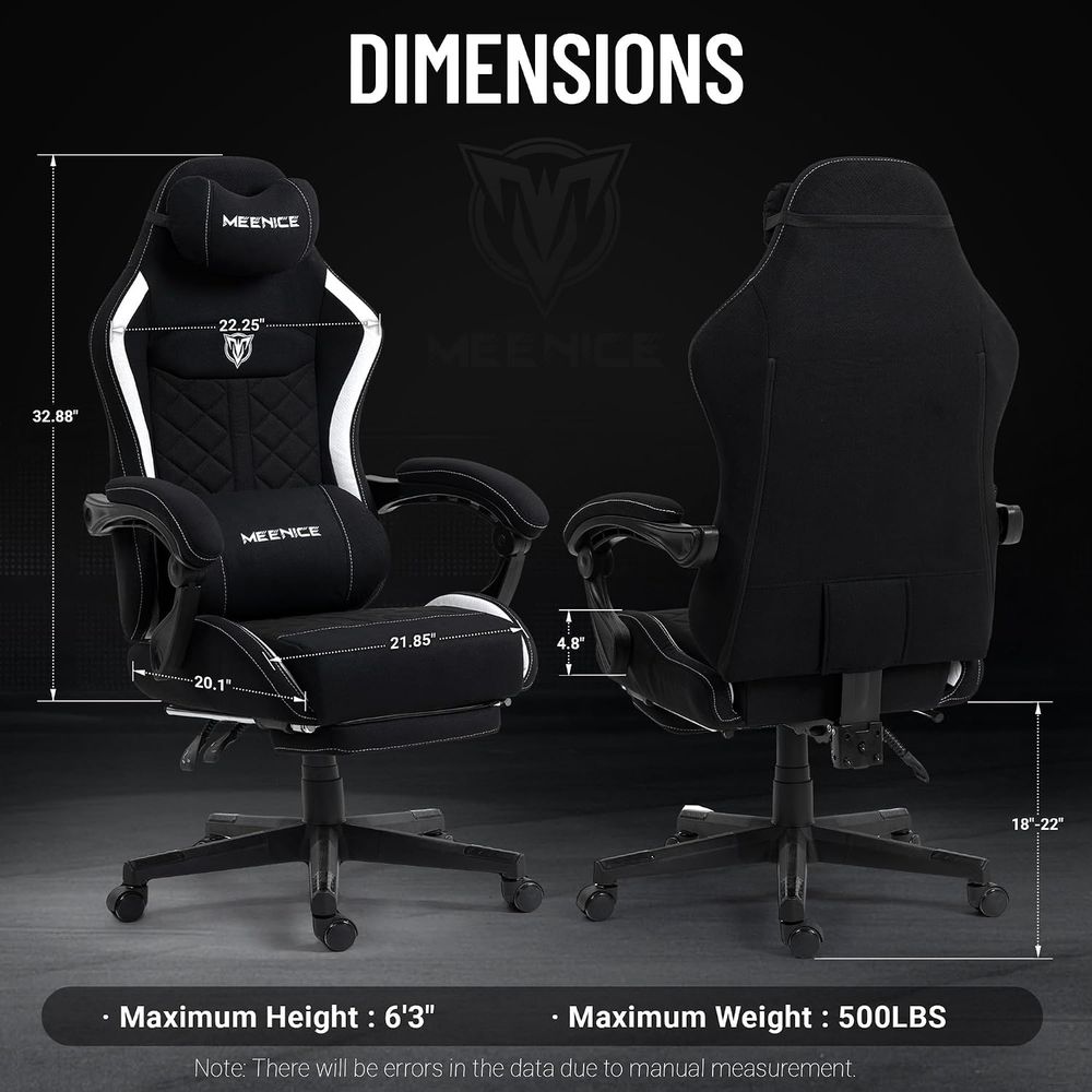Cadeira de jogos grande e alta - Massage avaliação e preço
