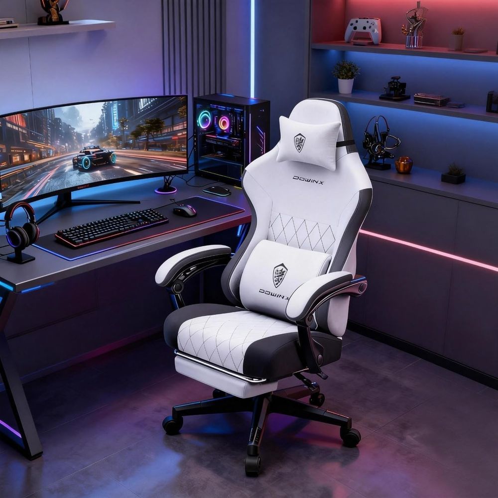 Cadeira Gamer com Almofada de  - Massage avaliação e preço