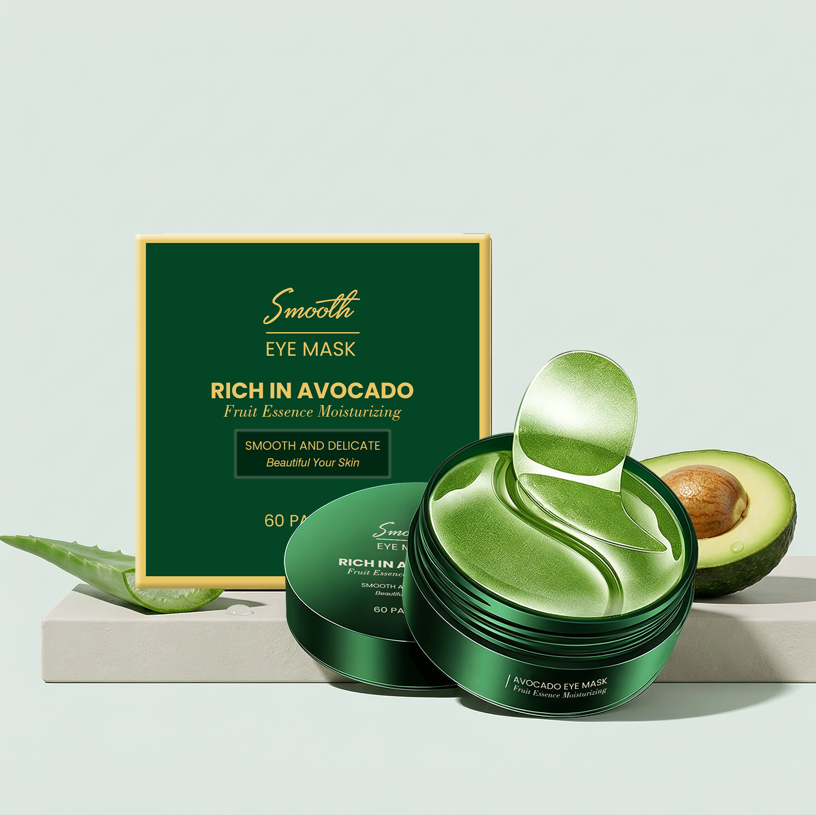 60 unidades de máscara para os - Collagen Under Eye Patches avaliação e preço
