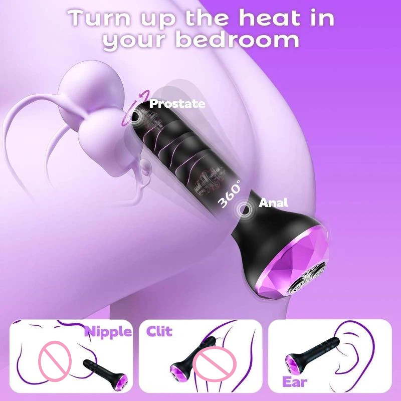 【HB】1 unidade de vibrador anal - Massage avaliação e preço