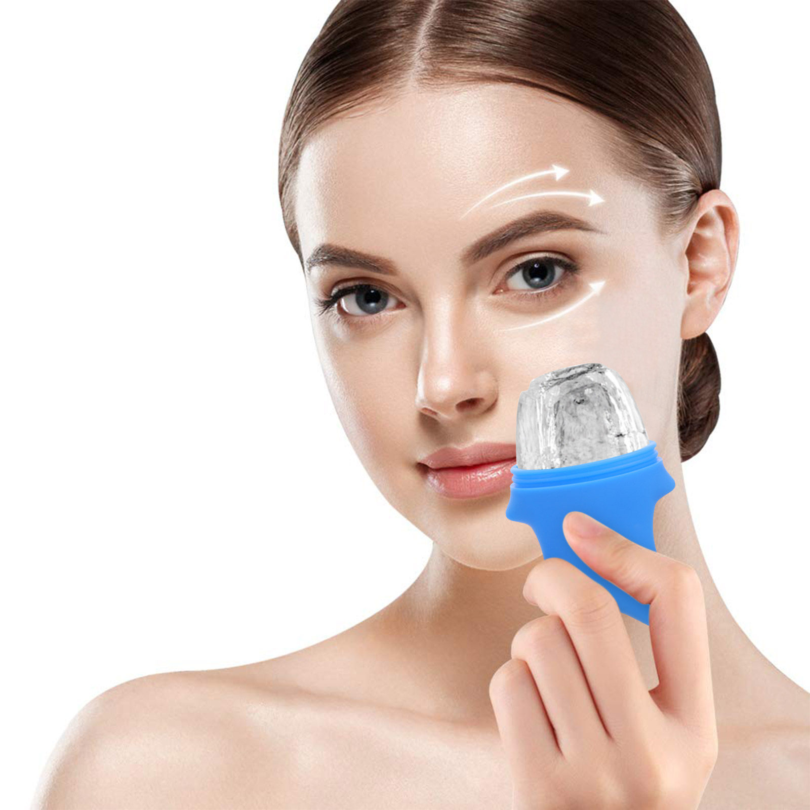 Rolo de gelo facial de silicon - Face Ice Roller Puffiness avaliação e preço